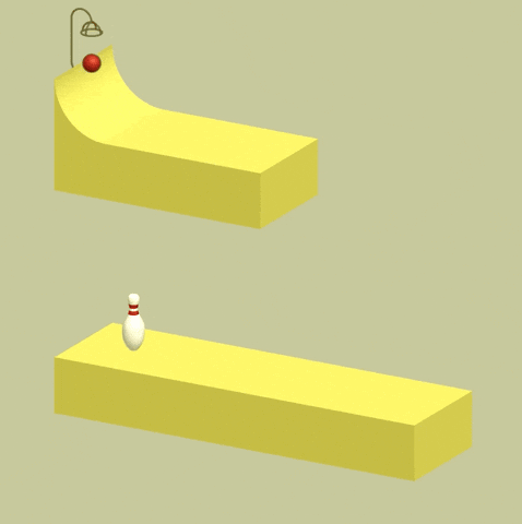 Mobile Game Bowling GIF