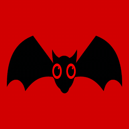 Vampire Bat Spinning GIF