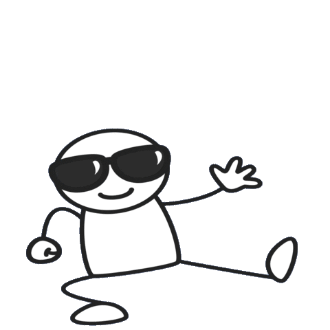 Sunglasses Bounce Sticker