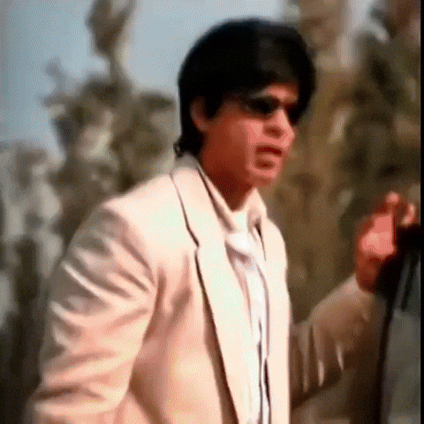 Shah Rukh Khan Deal With It GIF