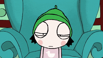 Tired Late Night GIF by Sarah & Duck