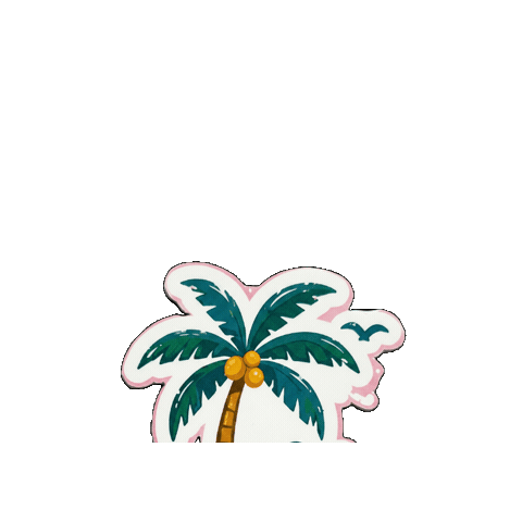 CORAL RESORT VILLA aoshima Sticker