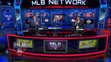 Pedro Martinez Applause GIF by MLB Network