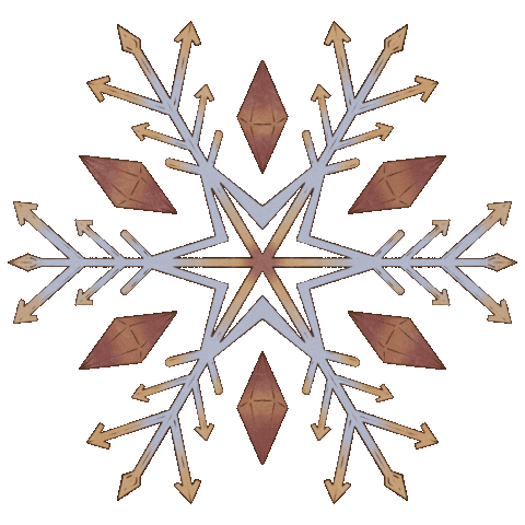 Christmas Snow Sticker