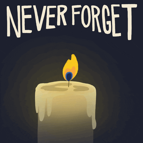 Pray Never Forget GIF by INTO ACTION
