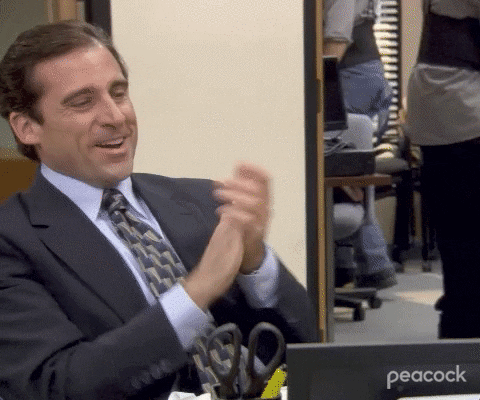 Happy Season 2 GIF by The Office - Find & Share on GIPHY