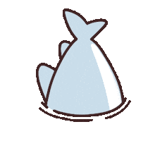 Fish Shark Sticker