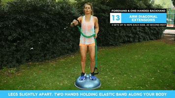 Tennis Player Outdoor Training GIF by fitintennis