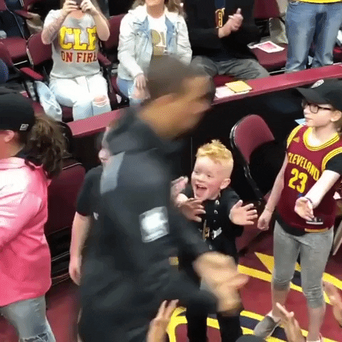 Cleveland Cavaliers Fans GIF by Storyful