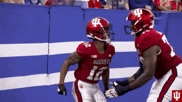 Football Celebration GIF by Indiana Hoosiers