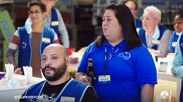 100Th Episode Drinking GIF by Superstore