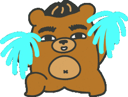 Cheer Up Fighting Sticker by maludbear