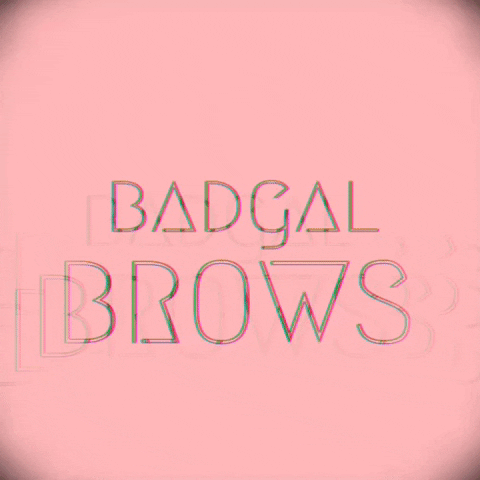 Badgalbrows  GIF
