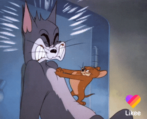 Tom And Jerry Love GIF by Likee US - Find & Share on GIPHY