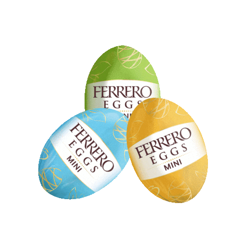 Easter Eggs Party Sticker by Ferrerorocher