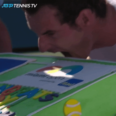 Hungry Andy Murray GIF by Tennis TV