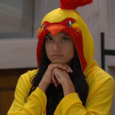 Serious Chicken GIF by Big Brother