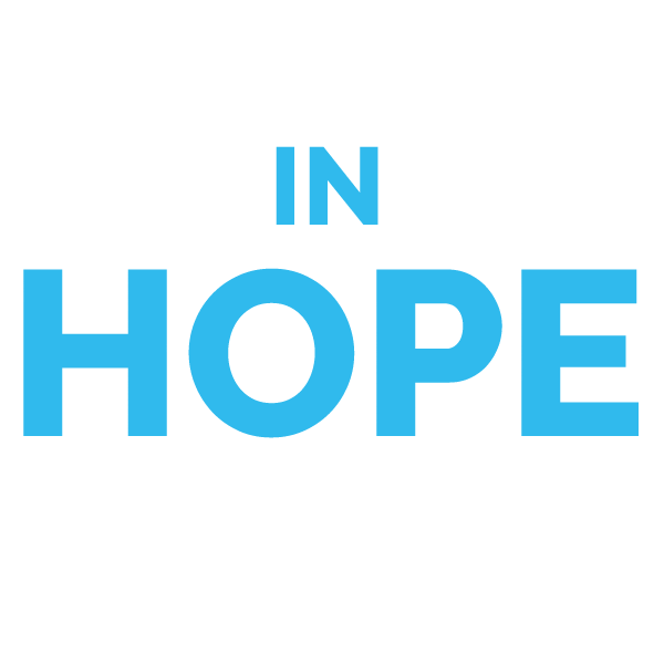 Hope Ribbon Sticker by Terrence Higgins Trust