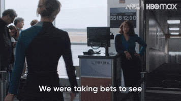 Thriller Flight Attendant GIF by HBO Max