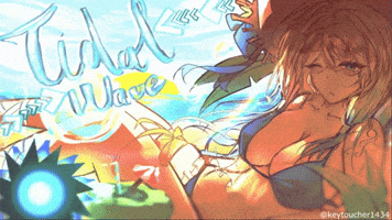 Geometry Dash Beach GIF