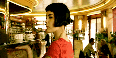 audrey tautou amelie breaks the 4th wall GIF by Maudit