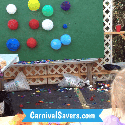 CarnivalSavers carnival savers carnivalsaverscom balloon dart game for kids carnival game balloon darts GIF