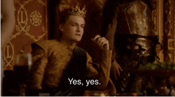 game of thrones yes GIF