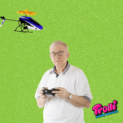candy helicopter GIF by Trolli