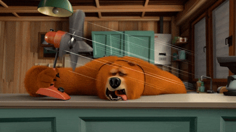 Breathe Heat Wave GIF by Grizzy and the Lemmings