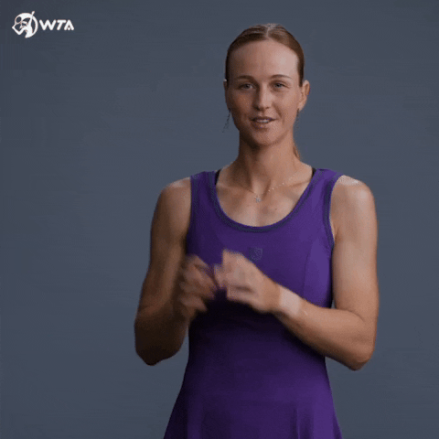 Clap Applause GIF by WTA