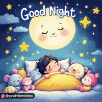 Tired Good Night GIF