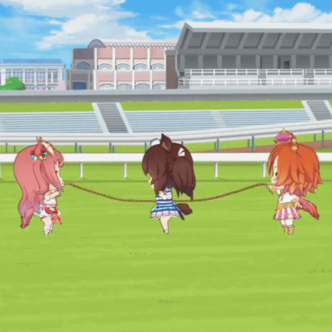 Chibi Umamusume GIF
