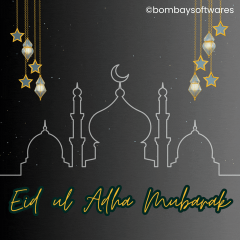 Eid Ul Adha Eid GIF by Bombay Softwares