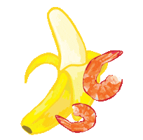Banana Combo Sticker by Inspired Start