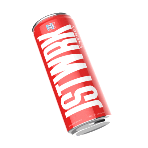 Energy Drink Cherry Sticker by JST WRK Energy