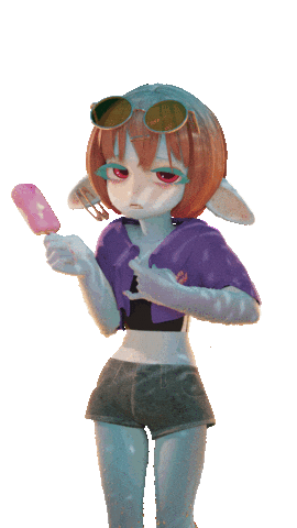 Summer 3D Sticker
