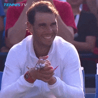 rafael nadal smile GIF by Tennis TV