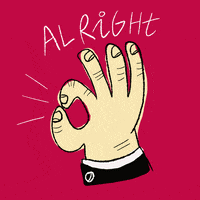 All Right Ok GIF by Omar Janaan