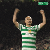 Soccer Celebrate GIF by Celtic Football Club