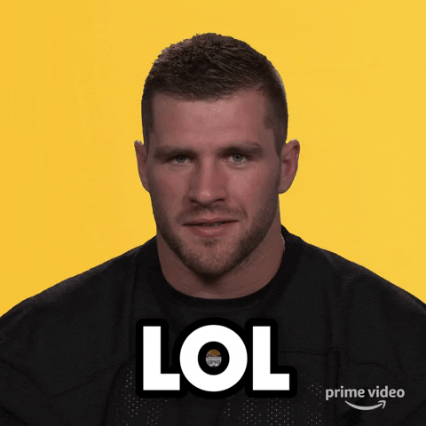 Amazon Lol GIF by NFL On Prime