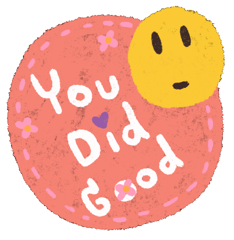 Doodle Smile Sticker