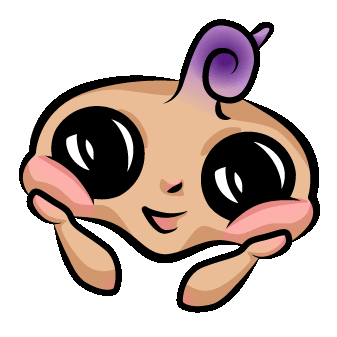 Cartoon This Is Cute Sticker