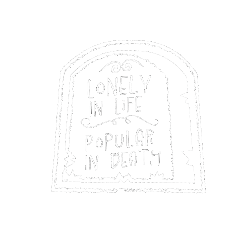 Lonely Tombstone Sticker by 20th Century Studios