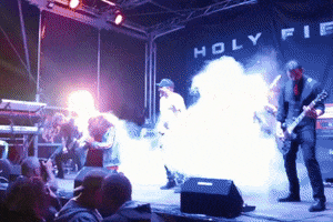 Rock Looking Back GIF by HOLY FIELD