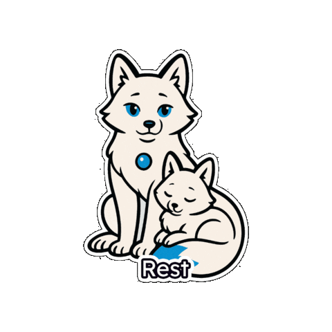Sleepy Chill Sticker