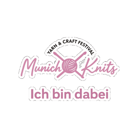Knitting Festival Sticker by Munich Knits
