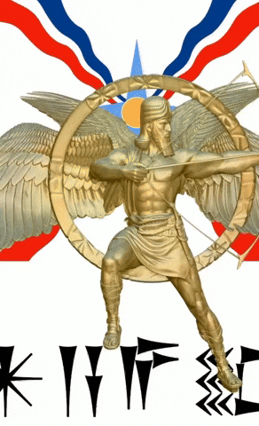 Archery Mesopotamia GIF by Assyrian Apparel