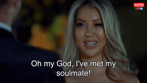 Wedding Reaction GIF by Married At First Sight - Find & Share on GIPHY