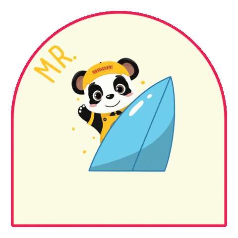Panda Sticker by MR. DIY