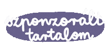 Szponzoralt Szponzoralttartalom Sticker